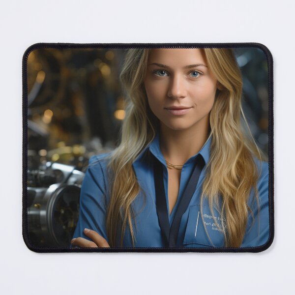 Item preview, AeroEconomic Engineer - Female Aeronautical Investment Strategist designed and sold by TheBrainArt.
