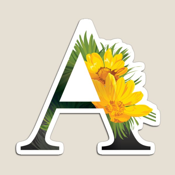 Letter A Magnet