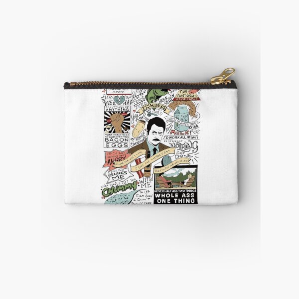 Item preview, Ron Swanson Best Quotes (Colorized) Classic designed and sold by MaceyPfeffer.