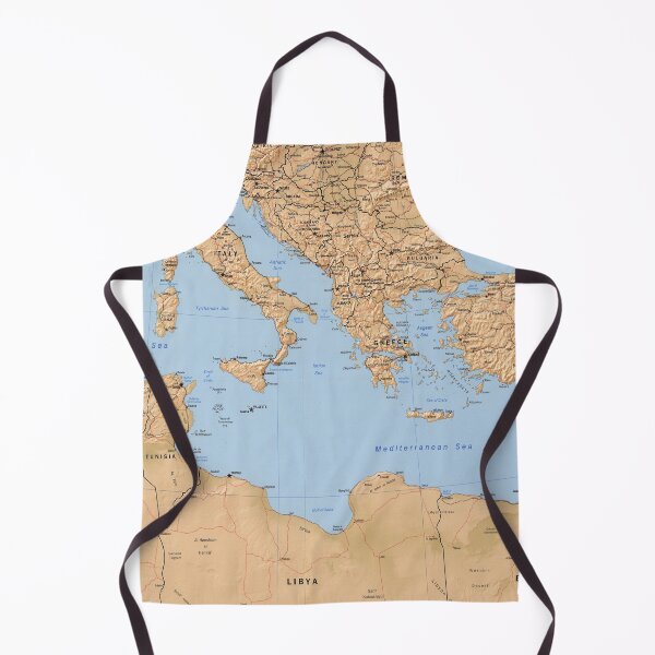 Item preview, Mediterranean Basin Map (1998) designed and sold by BravuraMedia.