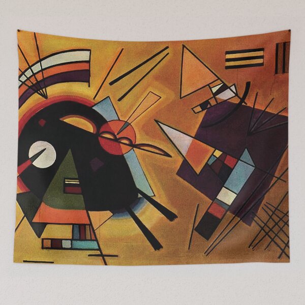 Item preview,  Kandinsky | Black and Violet, 1923 designed and sold by BossyCatHome.