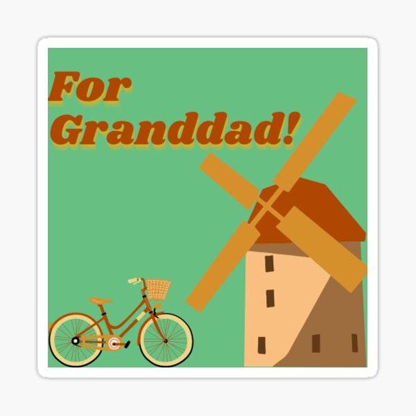 Item preview, For Granddad! designed and sold by Captain-Nat.