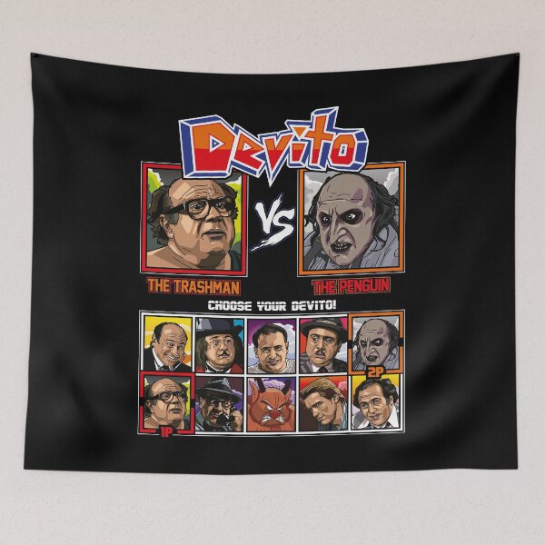 Item preview, Danny DeVito Luchador designed and sold by RetroReview.