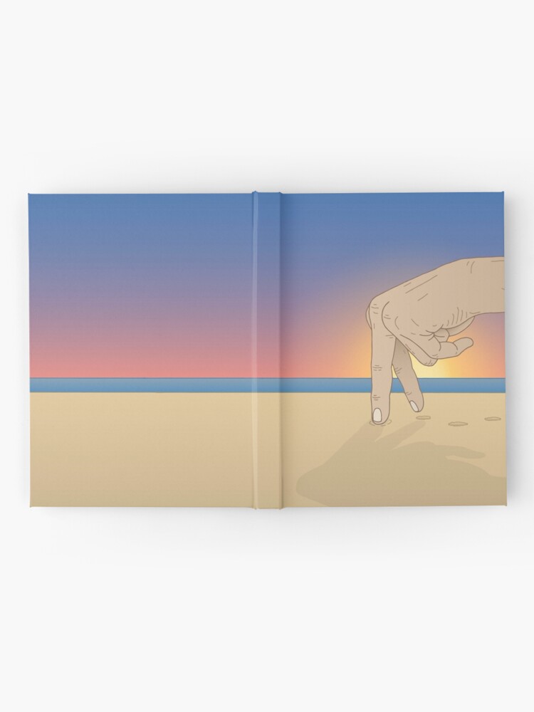 Alternate view of Walk on the Beach Hardcover Journal