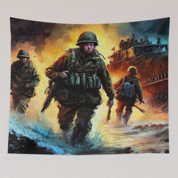 Item preview, WAVES MET BY BRAVE HEARTS designed and sold by ArtbyRolleen.