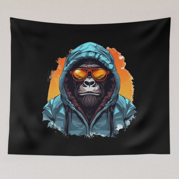 Item preview, Street Style Mountain Gorilla | Gorilla Lovers designed and sold by DarcoDesigns.