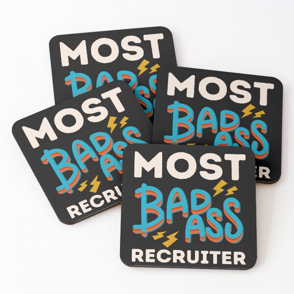 Item preview, Most Badass Recruiter designed and sold by ojdart.