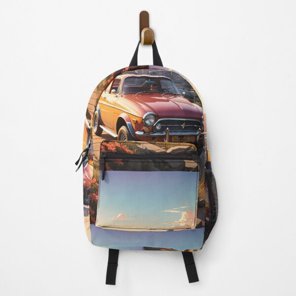 Item preview, Vintage Car with Amazing View designed and sold by imabbasanwar.