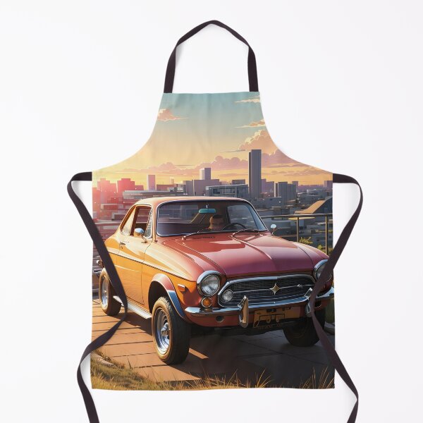 Item preview, Vintage Car with Amazing View designed and sold by imabbasanwar.
