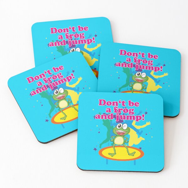 Item preview, Don't be a frog and jump trampoline designed and sold by Mauswohn.
