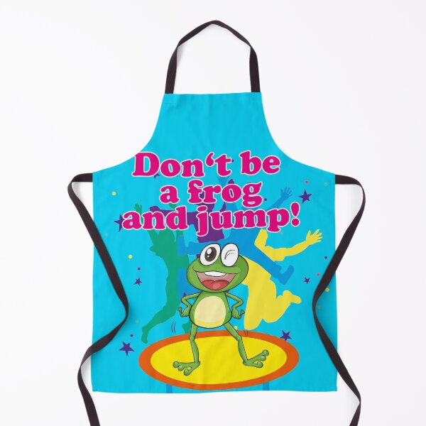 Item preview, Don't be a frog and jump trampoline designed and sold by Mauswohn.