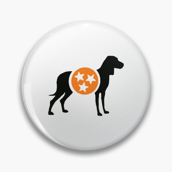 Item preview, Black Hound with Orange _ White Tri-Star   designed and sold by AiyanaaCornell.