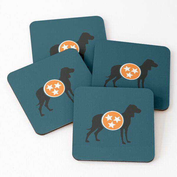 Item preview, Black Hound with Orange _ White Tri-Star   designed and sold by AiyanaaCornell.