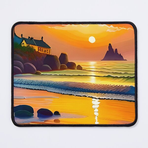 Item preview, Lighthouse Sunset  designed and sold by kamilamonikazu.