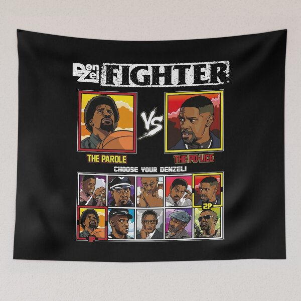 Artikelvorschau, Denzel Washington Fighter entworfen und verkauft von RetroReview.
