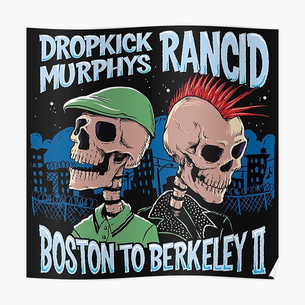 Dropkick Murphys Punk Rock Bowling 2023 Poster, Custom prints store