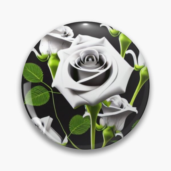 Item preview, wihte roses designed and sold by aipaint.