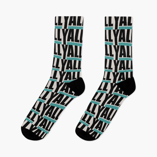 Item preview, Y'ALL Slogan Black Type designed and sold by DesignHausArt.