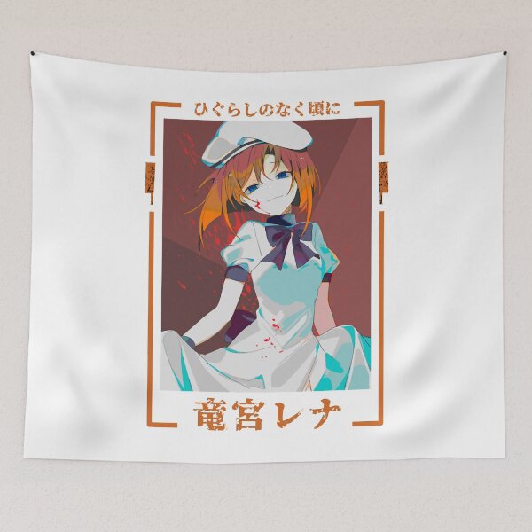 Item preview, ✧Furude Rika Psycho (Higurashi When They Cry)✧ designed and sold by ocelynneeay.