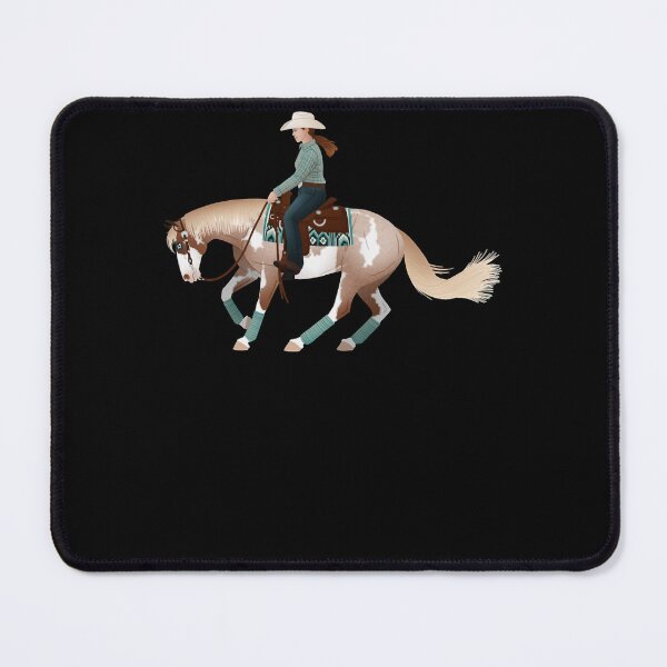 Item preview, Red Roan Paint Reining Spin - Equine Rampaige designed and sold by reed-carlsen.