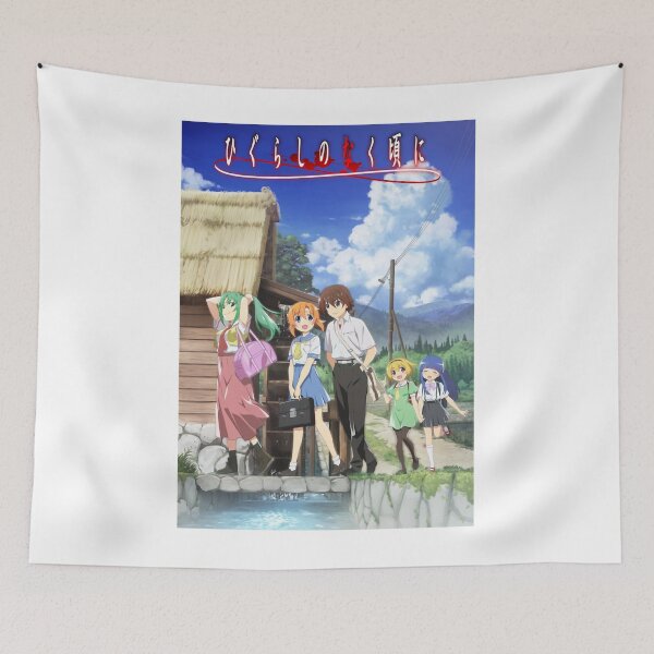 Item preview, Higurashi When They Cry - poster designed and sold by ocelynneeay.
