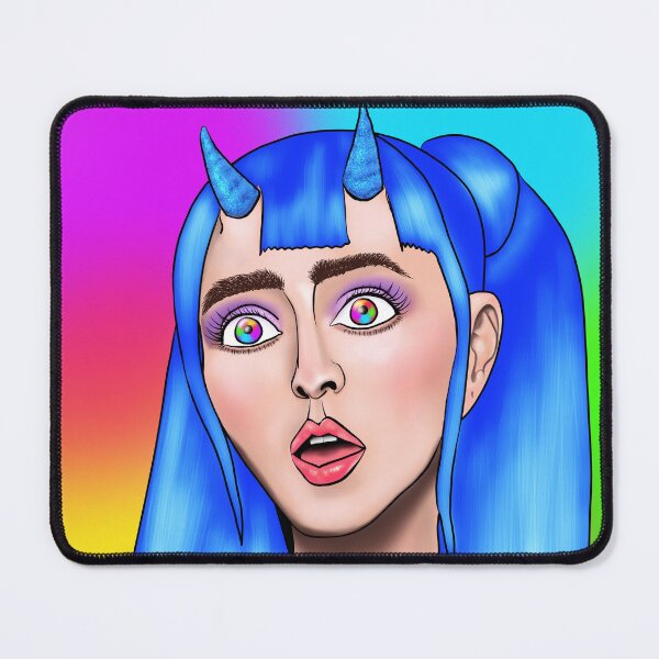 Item preview, Ashnikko Fan Art - Rainbow DemiDevil designed and sold by christinacrookcreative.