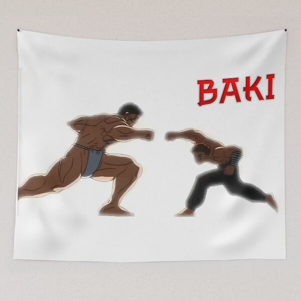 Item preview, Baki vs Hanayama (Fist to Fist) designed and sold by BakiFan.