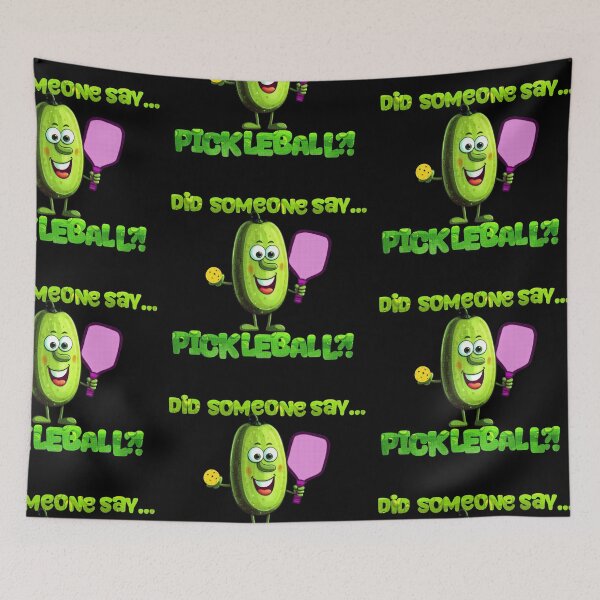 Item preview, Funny Did Someone Say... Pickleball?! Design designed and sold by SubtleSplit.