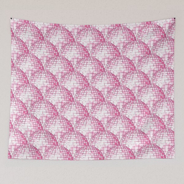 Item preview, Pink Disco Ball Pattern designed and sold by Julie Erin Designs.