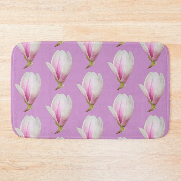 Item preview, Tulip Magnolia Tree Bloom - soft pink background designed and sold by Louise-Mae.