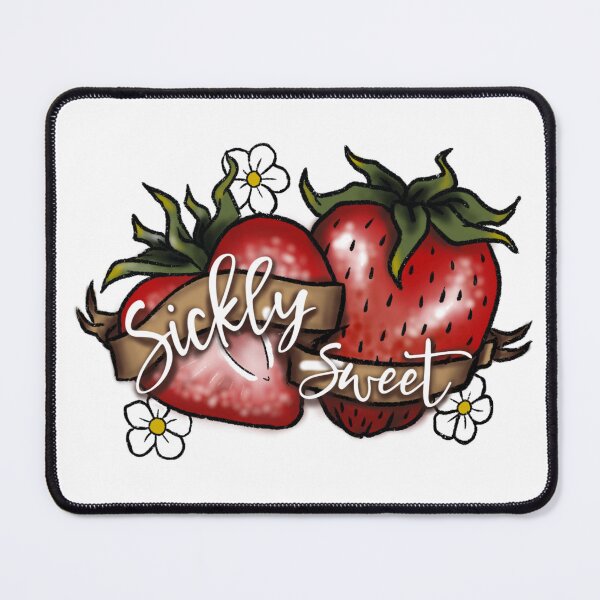 Item preview, SICKLY SWEET STRAWBERRIES designed and sold by Kalohe Renea.