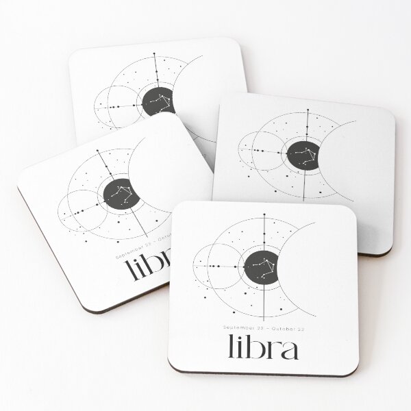 Item preview, Minimalist Libra Zodiac Sign Constellation Astrology Horoscope Aesthetic  designed and sold by VermintStudio.