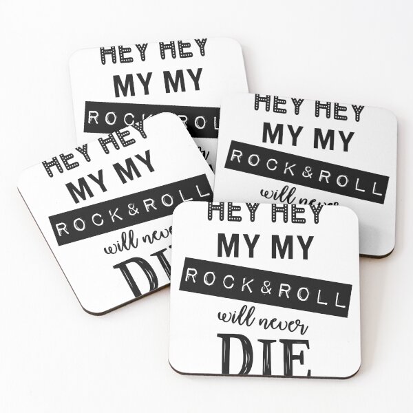 Item preview, Hey Hey, My My, Rock designed and sold by ioniarmics.