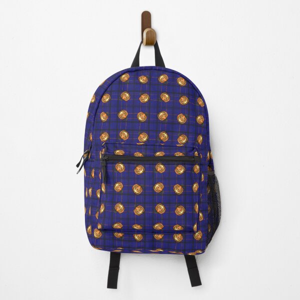 Item preview, Jack-o-lantern plaid print designed and sold by I-Am-Daley.