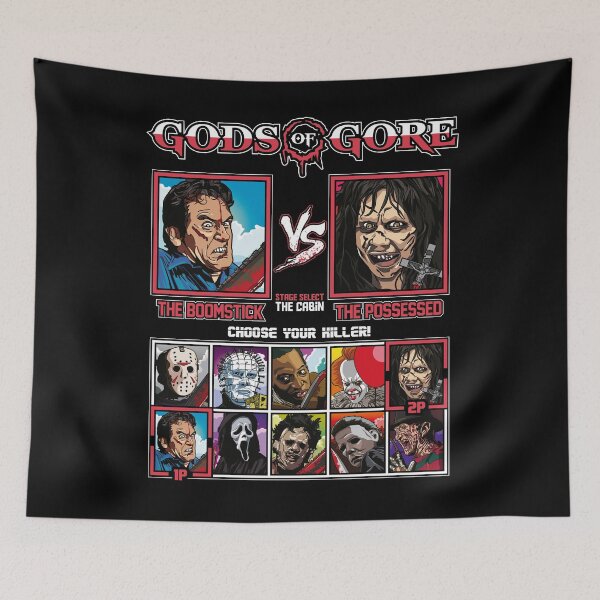 Item preview, Gods of Gore Halloween Fighter designed and sold by RetroReview.