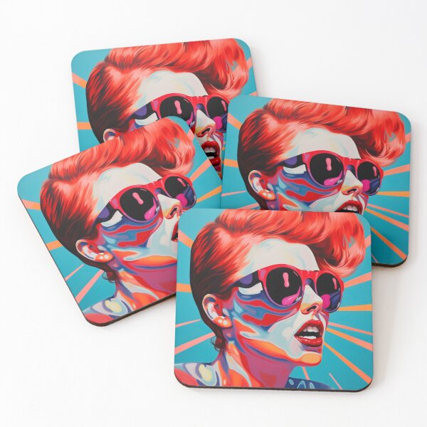 Item preview, Ravishing Redhead: Pop Art Homage to Fiery Fashion designed and sold by Moisky Art.