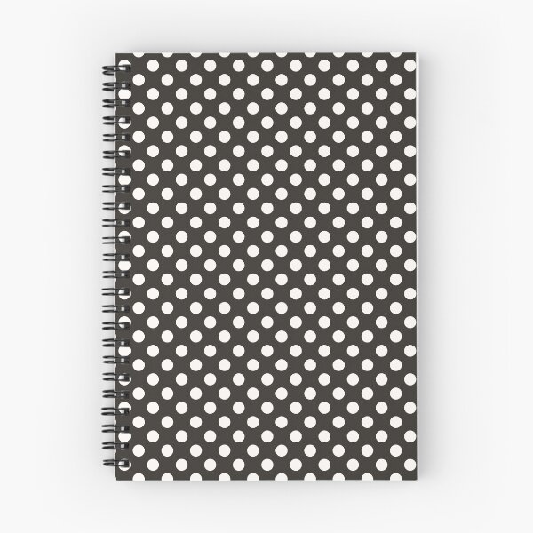 Aperçu de l'œuvre Motif à pois classique en anthracite et ivoire, un design "Dot-a-Palooza" ! créée et vendue par StudioSquiggly.