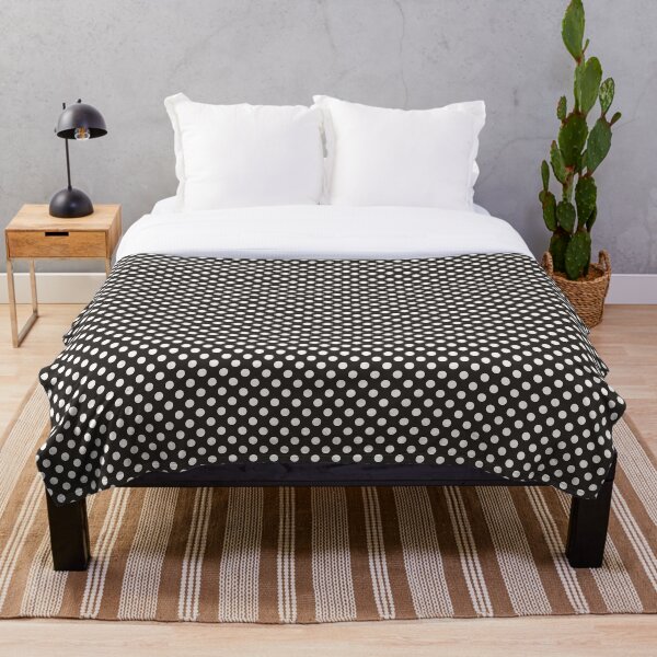 Item preview, Classic Polka-Dot Pattern in Charcoal and Ivory, a “Dot-a-Palooza” design! designed and sold by StudioSquiggly.