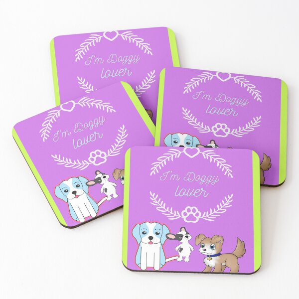 Item preview, I'm Doggy lover with cute dogs designed and sold by ThamaraiSelvi.