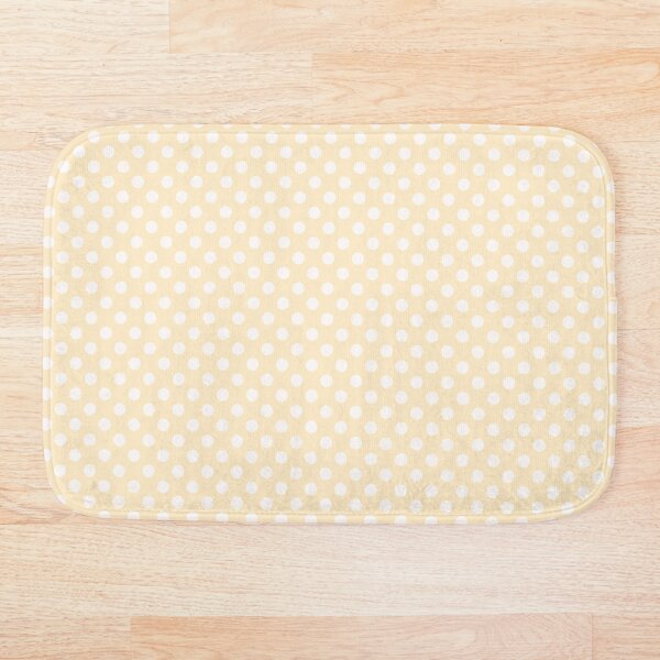 Item preview, Classic Polka-Dot Pattern in Light Yellow and Ivory, a “Dot-a-Palooza” design! designed and sold by StudioSquiggly.