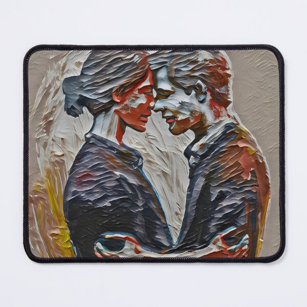 Item preview, Digital painting of a loving couple. A man and a woman in love bonding designed and sold by arun2503.