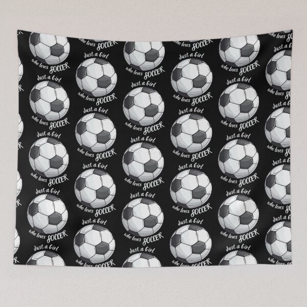 Item preview, Just A Girl Who Loves Soccer  designed and sold by ArtFromBeyond.