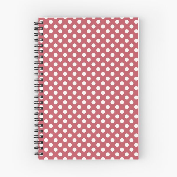 Item preview, Classic Polka-Dot Pattern in Deep Rose and Ivory, a “Dot-a-Palooza” design! designed and sold by StudioSquiggly.