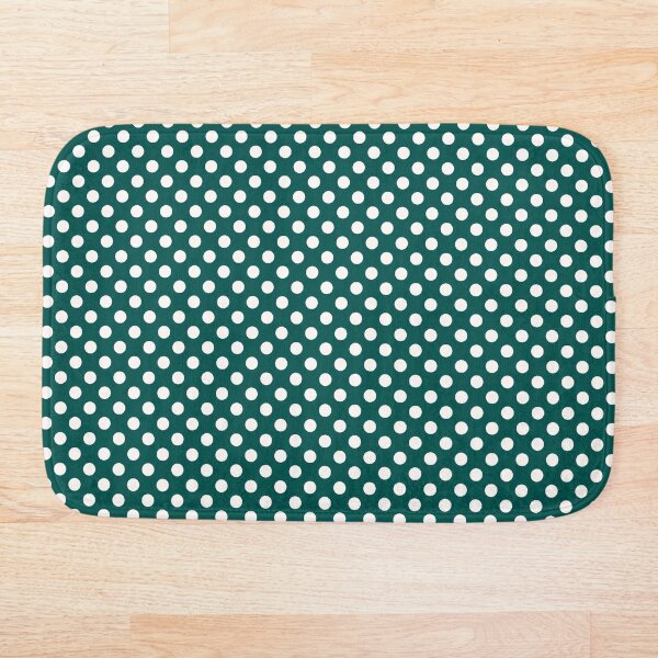 Aperçu de l'œuvre Motif à pois classique en vert foncé et ivoire, un design "Dot-a-Palooza" ! créée et vendue par StudioSquiggly.