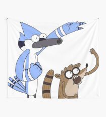 Mordecai and Rigby Wall Tapestry