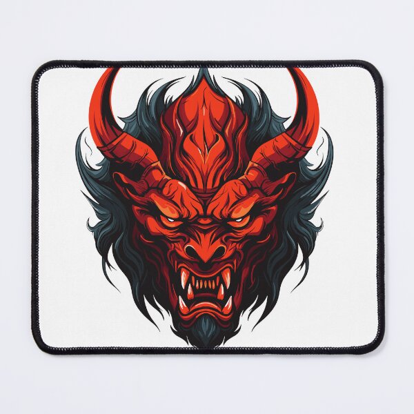 Item preview, A menacing demon head designed and sold by ColorDesign38.