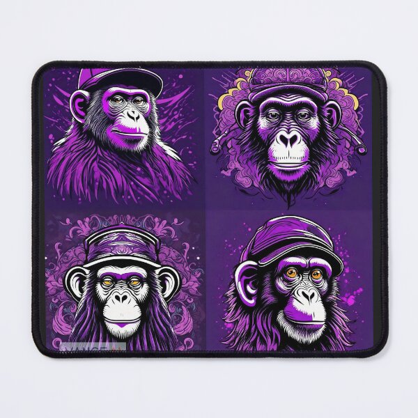 Item preview, Monkey Psychodelic Rapmen designed and sold by kamilamonikazu.
