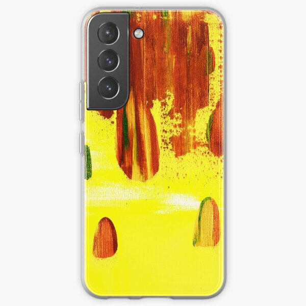 Neon Yellow Bright Samsung Galaxy Soft Case