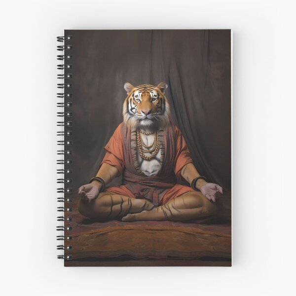Item preview, meditación del tigre designed and sold by the99thstudio.