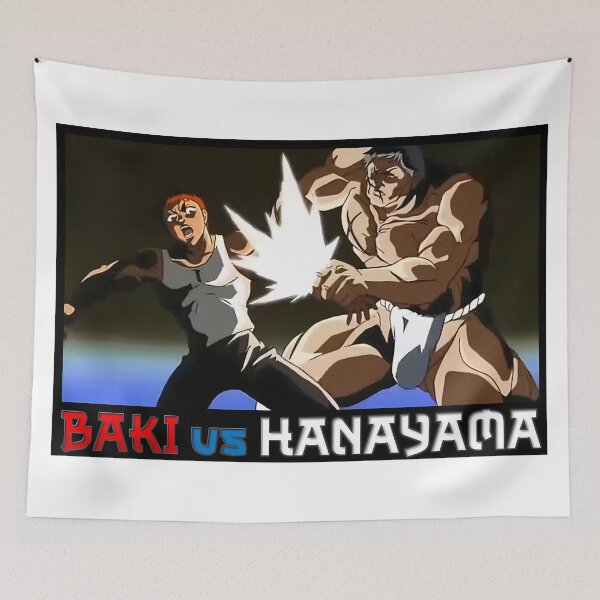 Item preview, Baki vs Hanayama (Monster Grip) designed and sold by BakiFan.